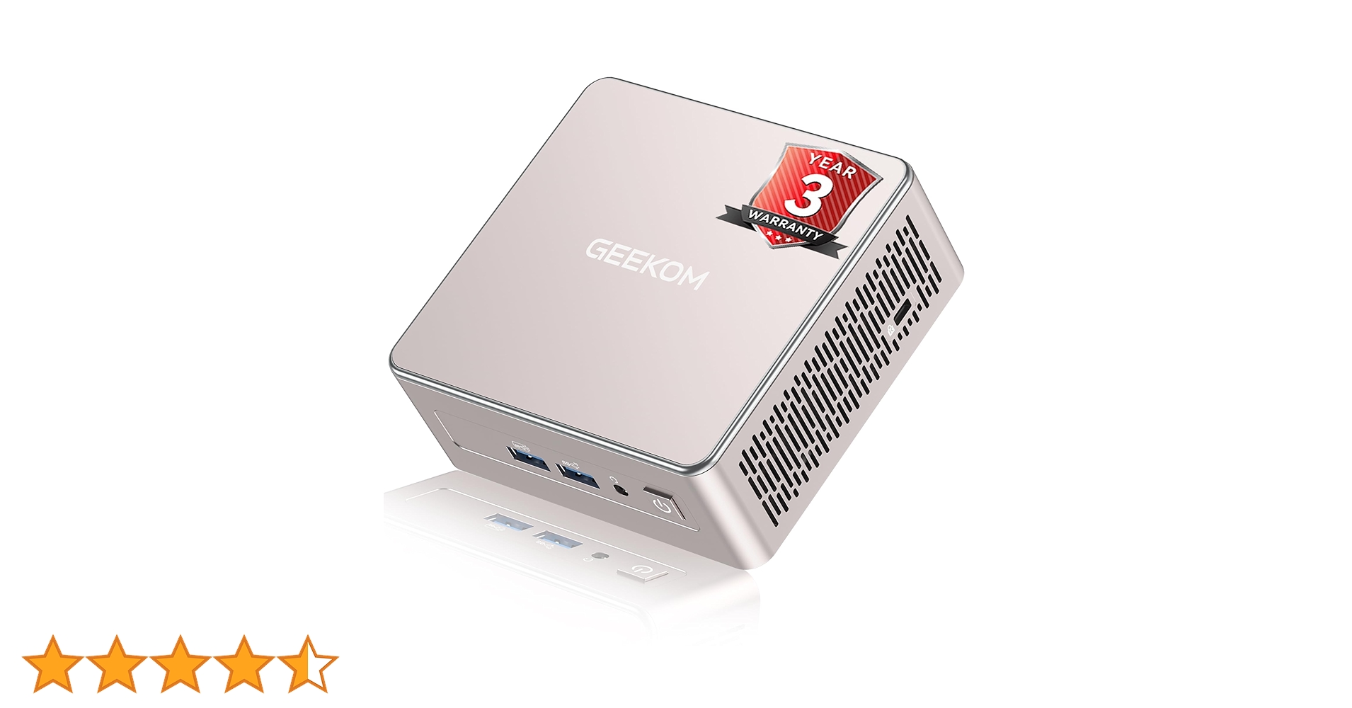 GEEKOM A5 ミニpc、AMD Ryzen 5 7430U搭載 8GB GEEKOM AE8 ミニPC AMD Ryzen R7-8845HS/R9-8945HS